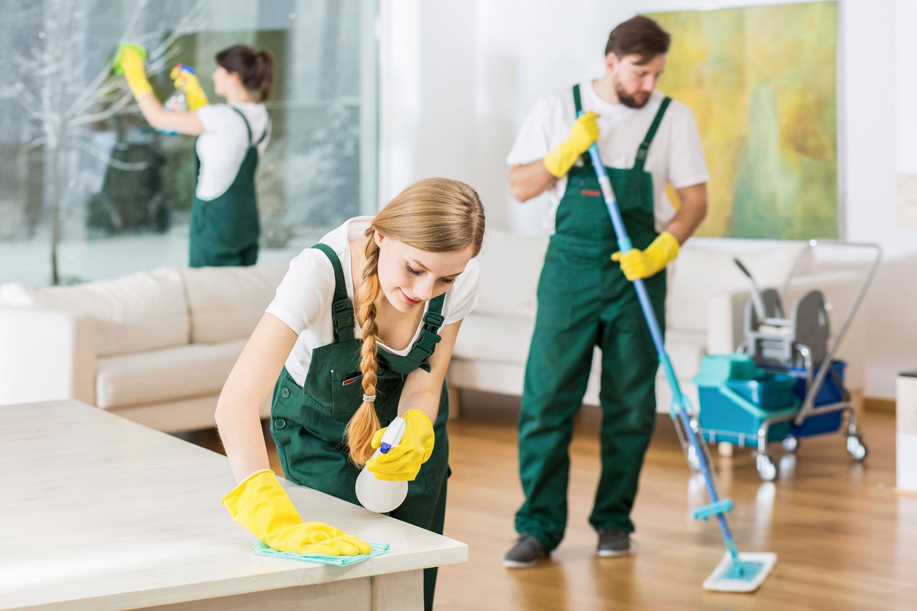 Apartment-cleaning service